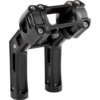 Arlen Ness Method Wayback Risers - 7" - Softail - Black 0602-1655 1