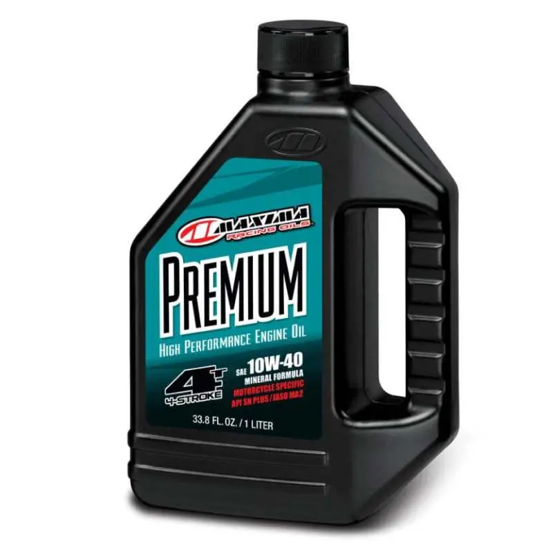 Maxima Premium 4T 10W40 Mineral Engine Oil - 1L 1