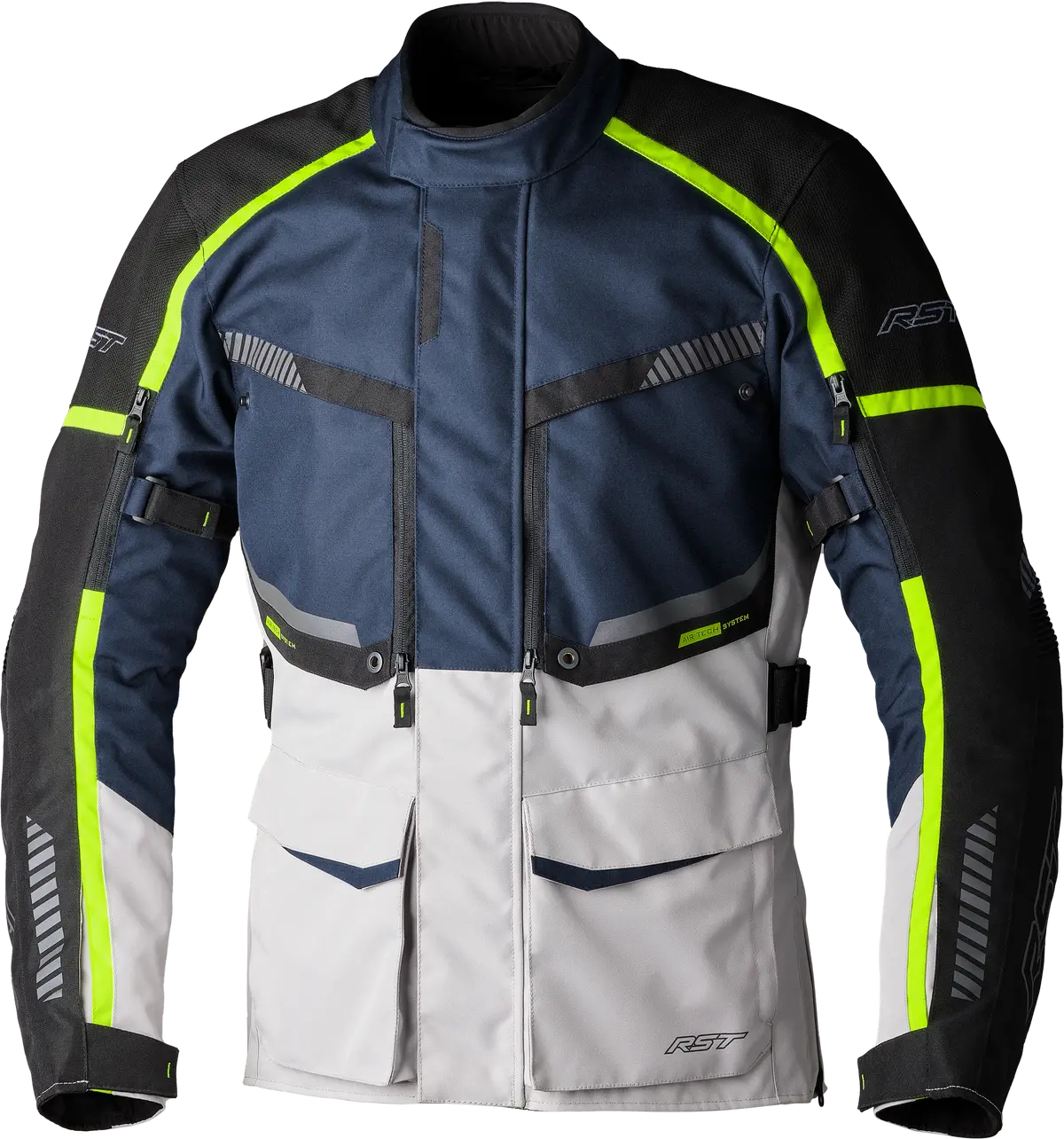 Rst Maverick Evo Ce Jacket Navy/Silver Textile 2Xl 103198Nvy-48 1