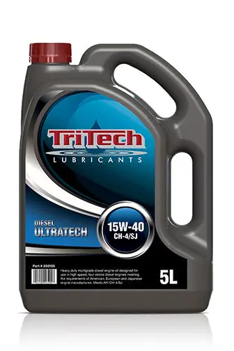 Tritech Engine Oil- Ultratech 15W-40 Ch-4/Sj 1