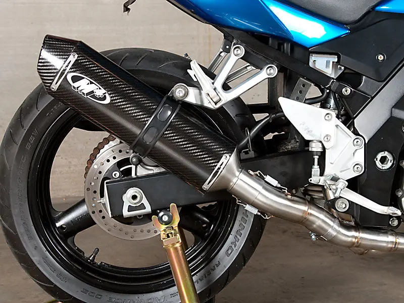 M4 Exhaust Full System Carbon Fiber Canister 2003 Sv 650 Su6654 1