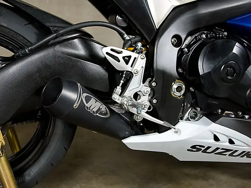 M4 Exhaust Full System Black Gp 2009-2011 Gsxr 1000 Su9172-Gp 1