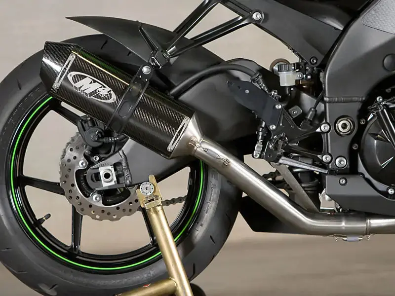 M4 Exhaust Race Full System Carbon Canister 2008-2010 Zx10 Ka9774 1