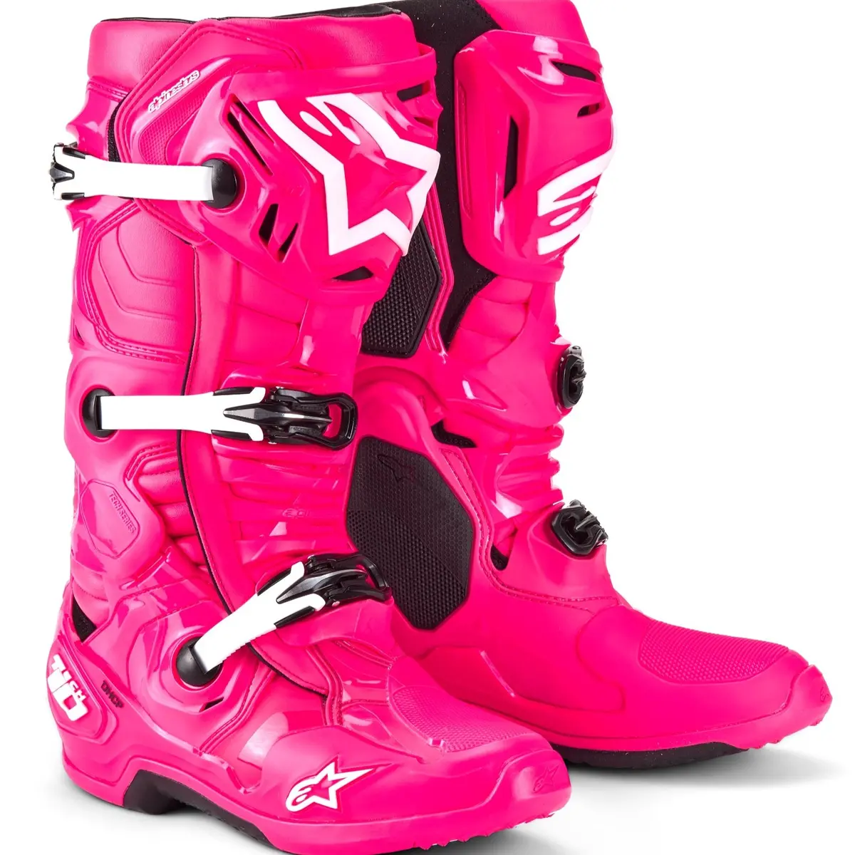 Alpinestars Tech 10 Motocross Boots Diva Pink White 1
