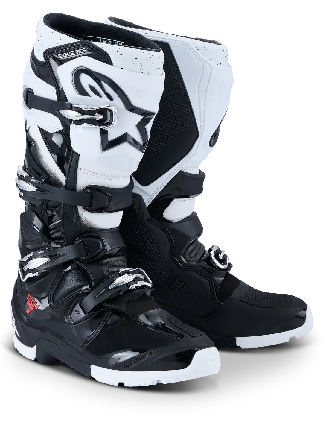 Alpinestars Tech 7 Enduro Boots - Black White 1