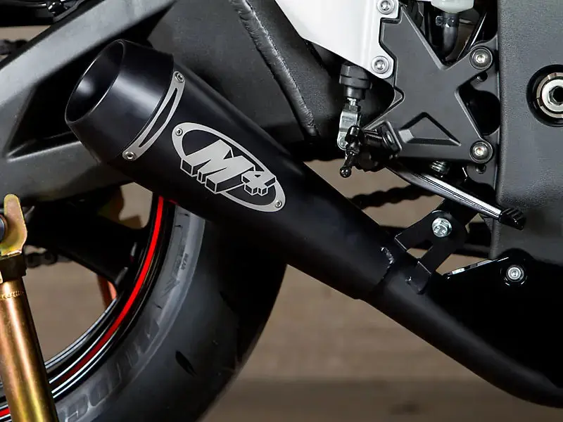 M4 Exhaust Gp Black Slip On 2011-2015 Zx10 Ka9912-Gp 1