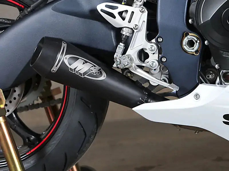 M4 Exhaust Full System Black Gp 2012-2016 Gsxr 1000 Su9182-Gp 1
