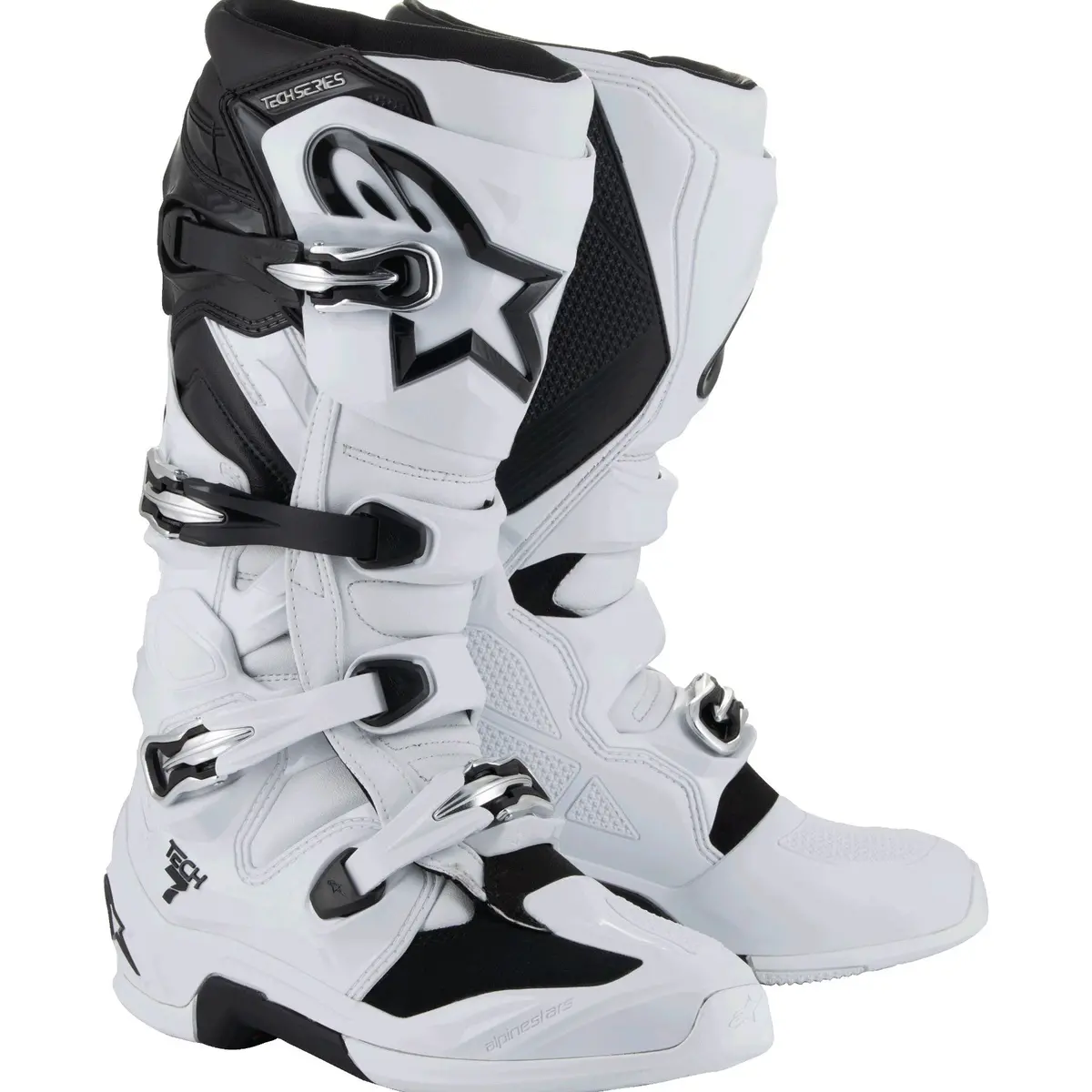 Alpinestars Tech 7 Motocross Boots White Black 1