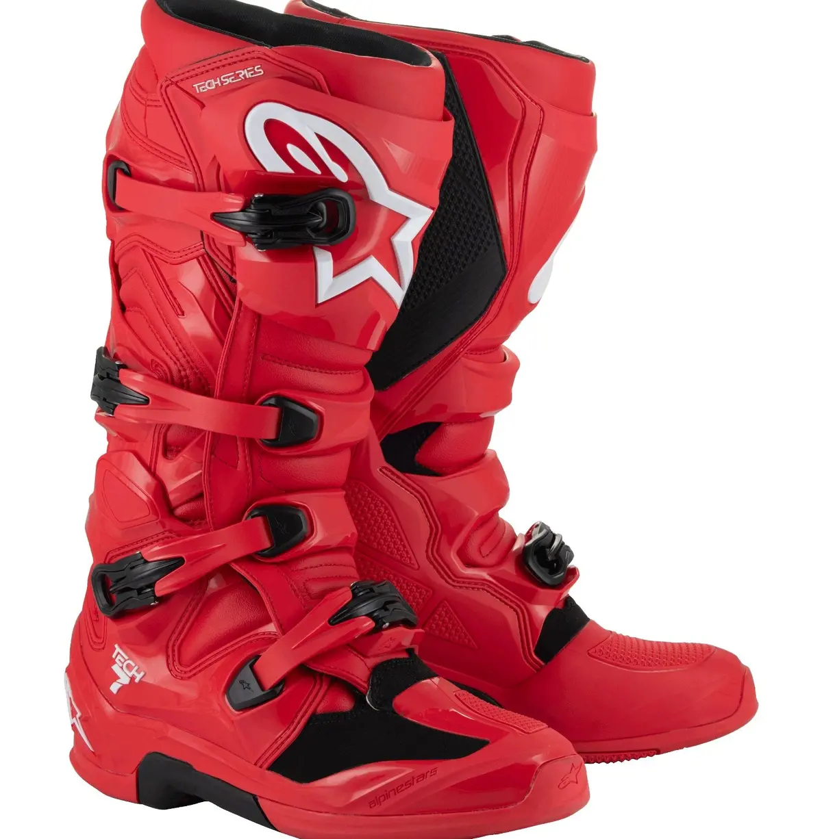 Alpinestars Tech 7 Motocross Boots Bright Red 1