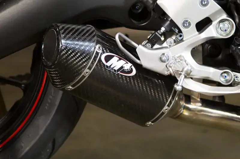 M4 Exhaust Carbon Fiber Slip On 2013-2020 Fz-09 / Mt-09 Ya6914 1