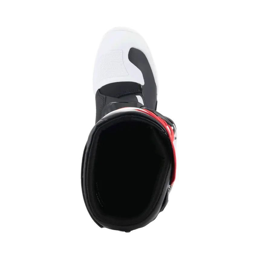 Alpinestars Youth Tech 3S Boots - White Black Bright Red 6