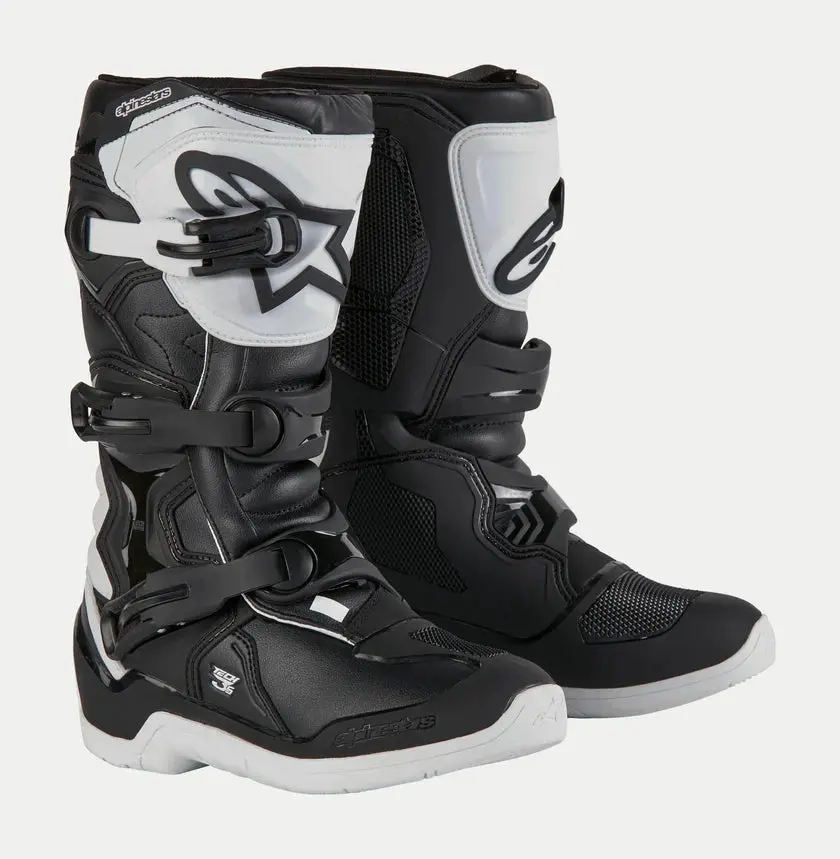 Alpinestars Youth Tech 3S Boots - White Black 1