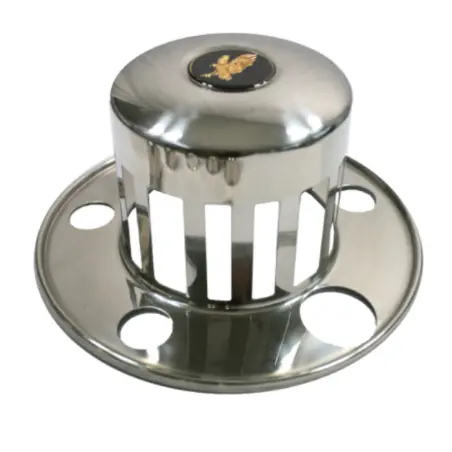 Stainless Steel Axle Cover Rear For 6 Stud 1