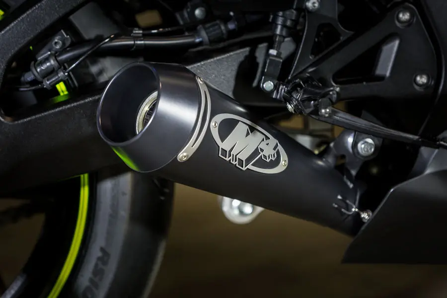 M4 Exhaust Full Titanium System Black Gp 2017-2025 Gsxr1000 Su9152t-Gp 1