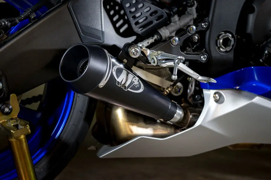 M4 Exhaust Gp Black Slip On 2006-2020 R6 Ya6622 1