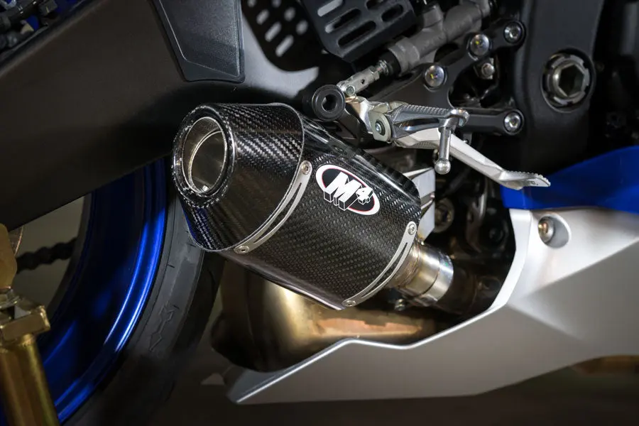 M4 Exhaust Carbon Fiber Street Slayer Slip On 2006-2020 R6 Ya6624 1