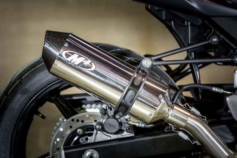 M4 Exhaust Race Full System Polished Canister 2017-2023 Sv 650 Su6692 1