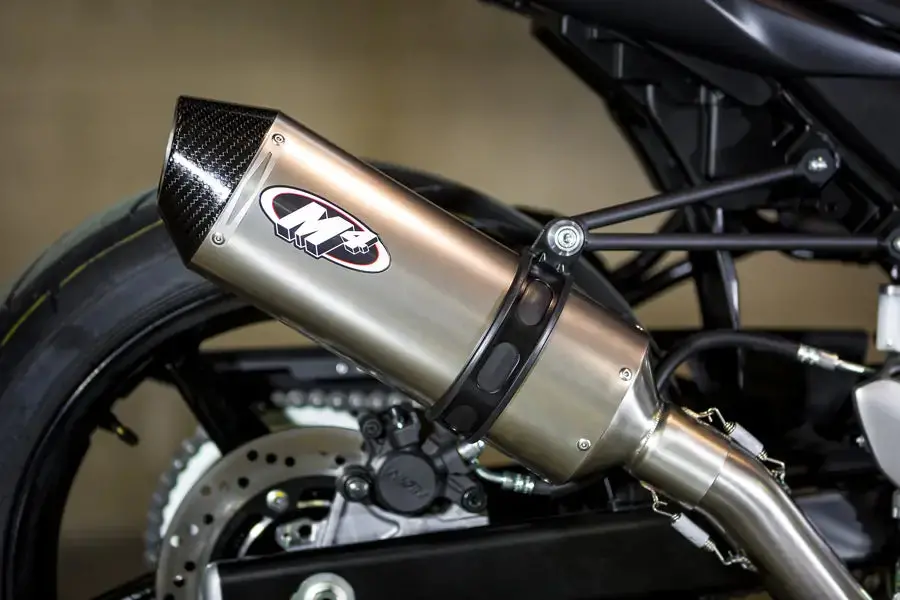 M4 Exhaust Race Full System Titanium Canister 2017-2023 Sv 650 Su6696 1