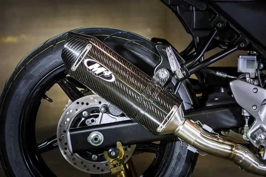 M4 Exhaust Full System Carbon Fiber Canister 2017-2023 Sv 650 Su6634 1