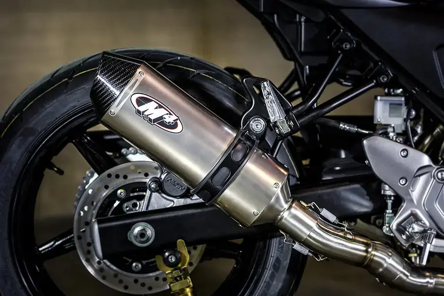 M4 Exhaust Full System Titanium Canister 2017-2023 Sv 650 Su6636 1