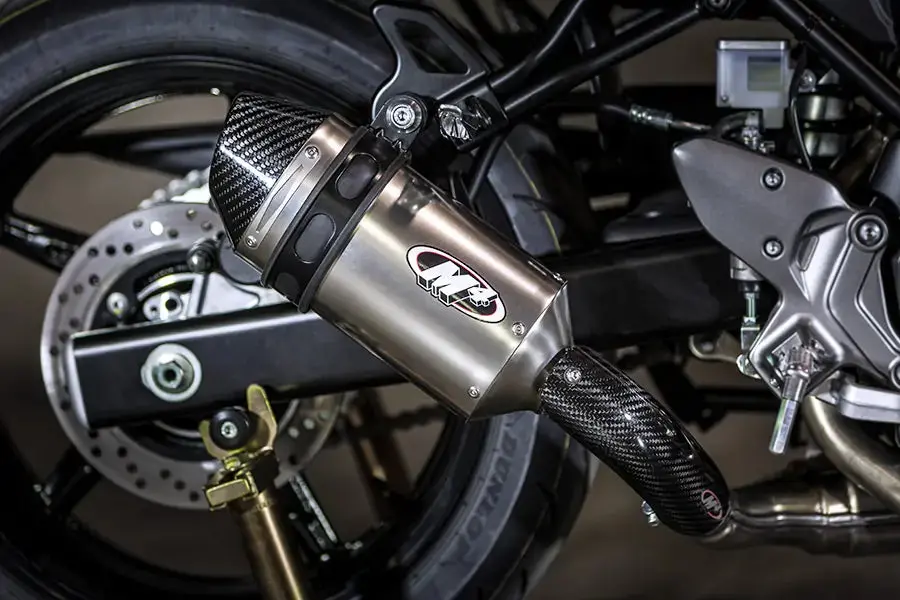 M4 Exhaust Titanium Slip On 2017-2023 Sv 650 Su6626 1