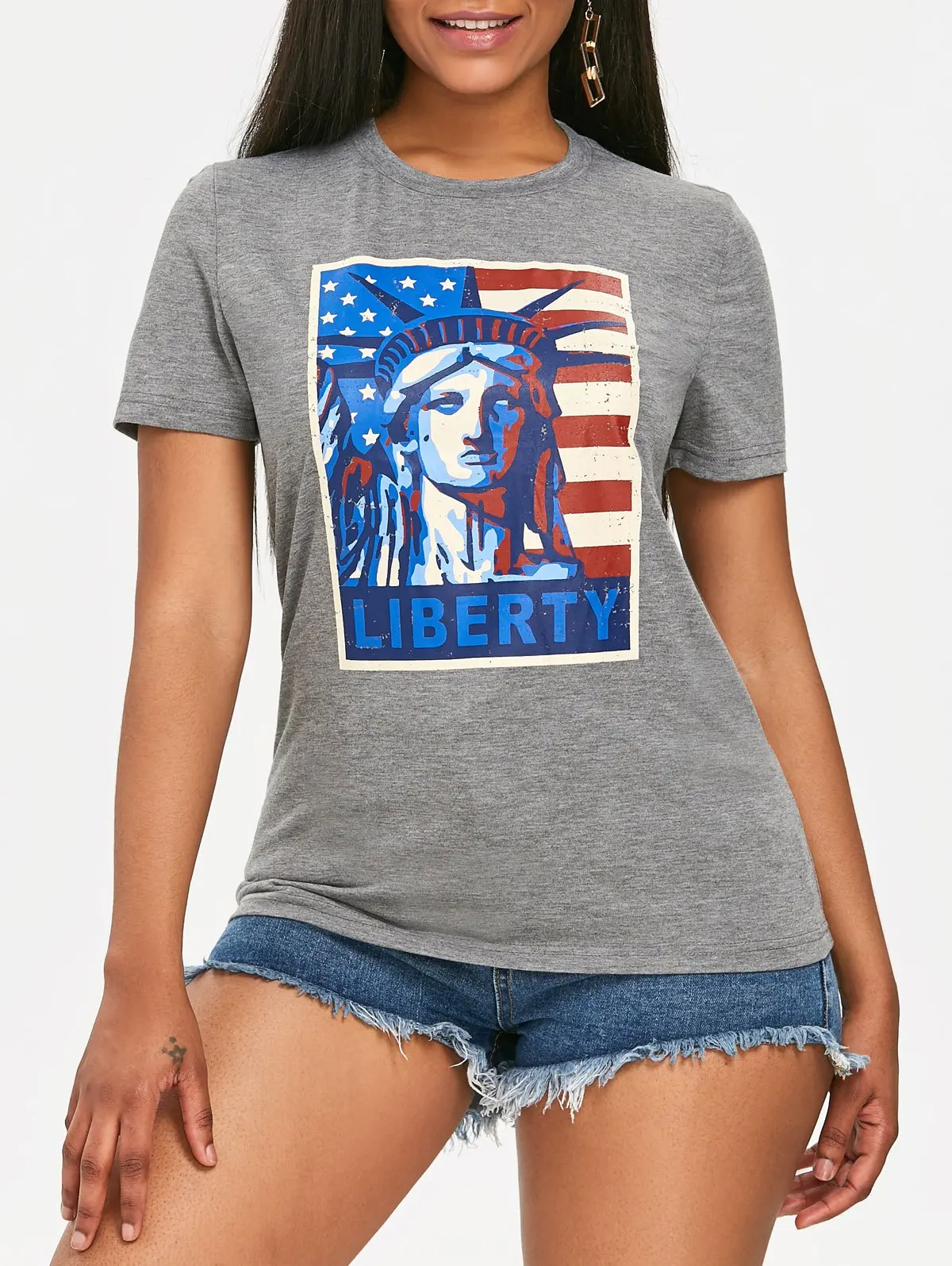 Patriotic American Flag T-Shirt 1