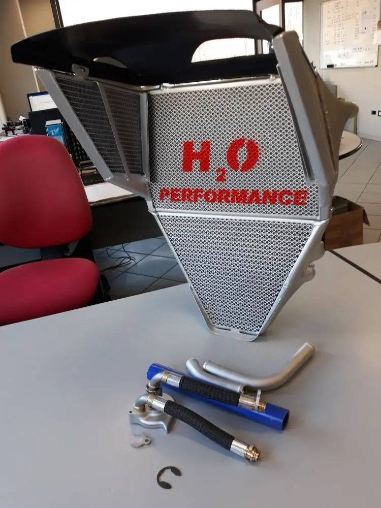 Yamaha Yzf-R6 2017-2024 Galletto Oversize Evo Radiator/Oil Cooler Kit H2o Performance Art724evo 1