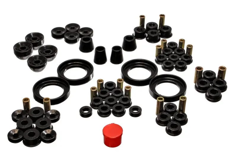 Energy Suspension 92-96 Honda Prelude Black Hyper-Flex Master Bushing Set 1