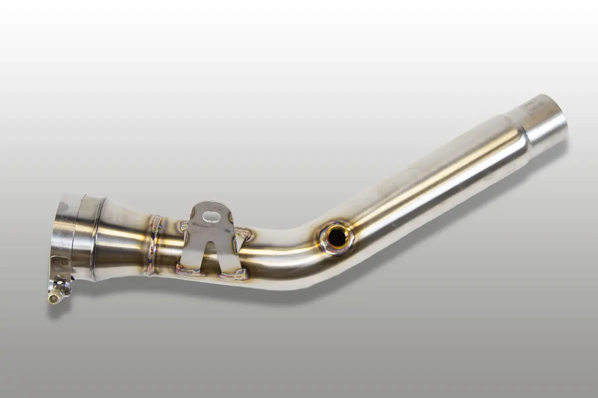 M4 Exhaust Universal Catalytic Converter Eliminator 2021-2025 Zx10r Ce-Kazx10r-21Ss 1