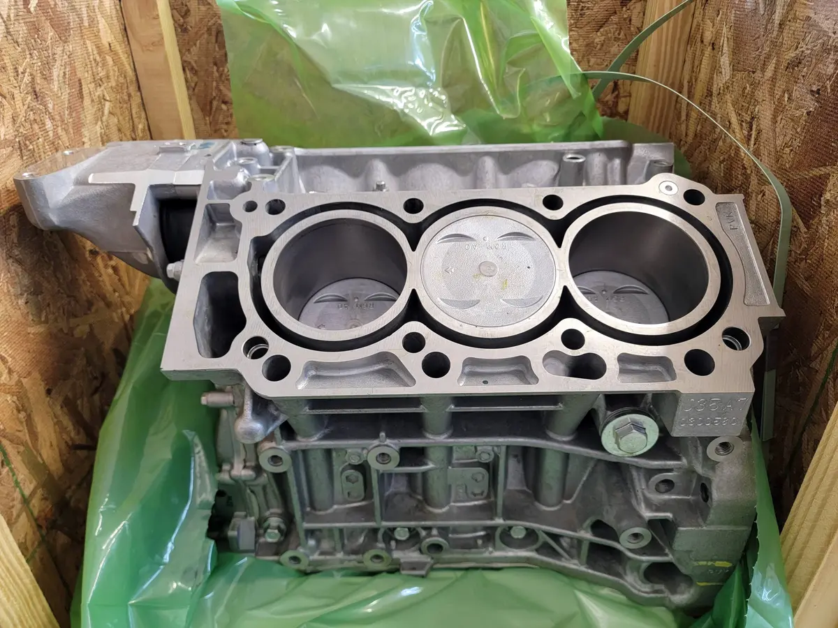 J35a7 General Assembly, Cylinder Block Oem Honda 1