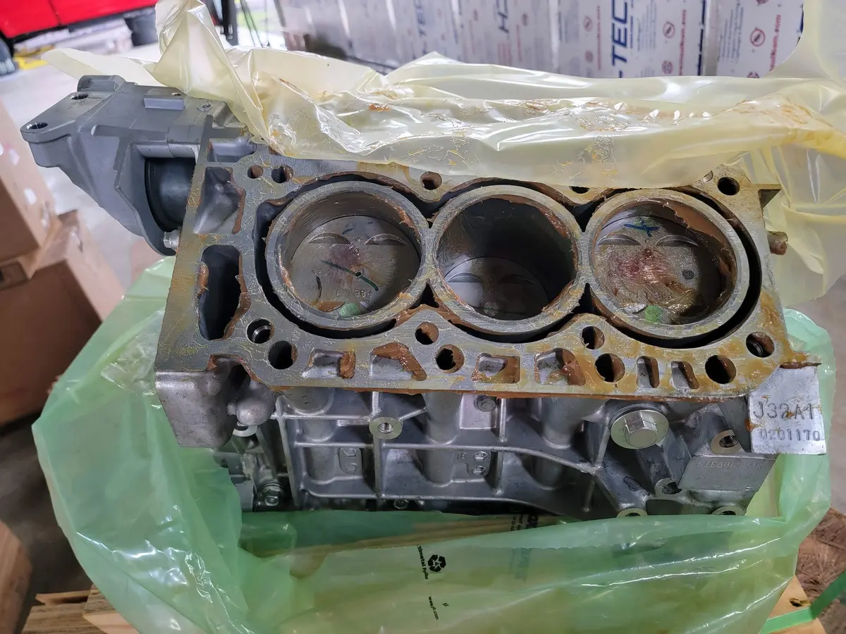 J32a1 General Assembly, Cylinder Block Oem Honda 1