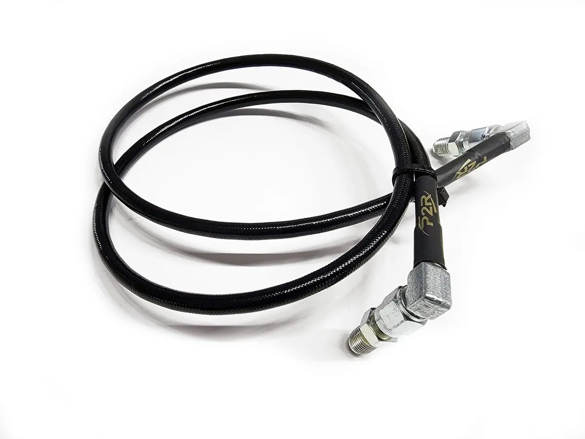 02-06 Acura Rsx Full Length Steel Braided Clutch Line 1