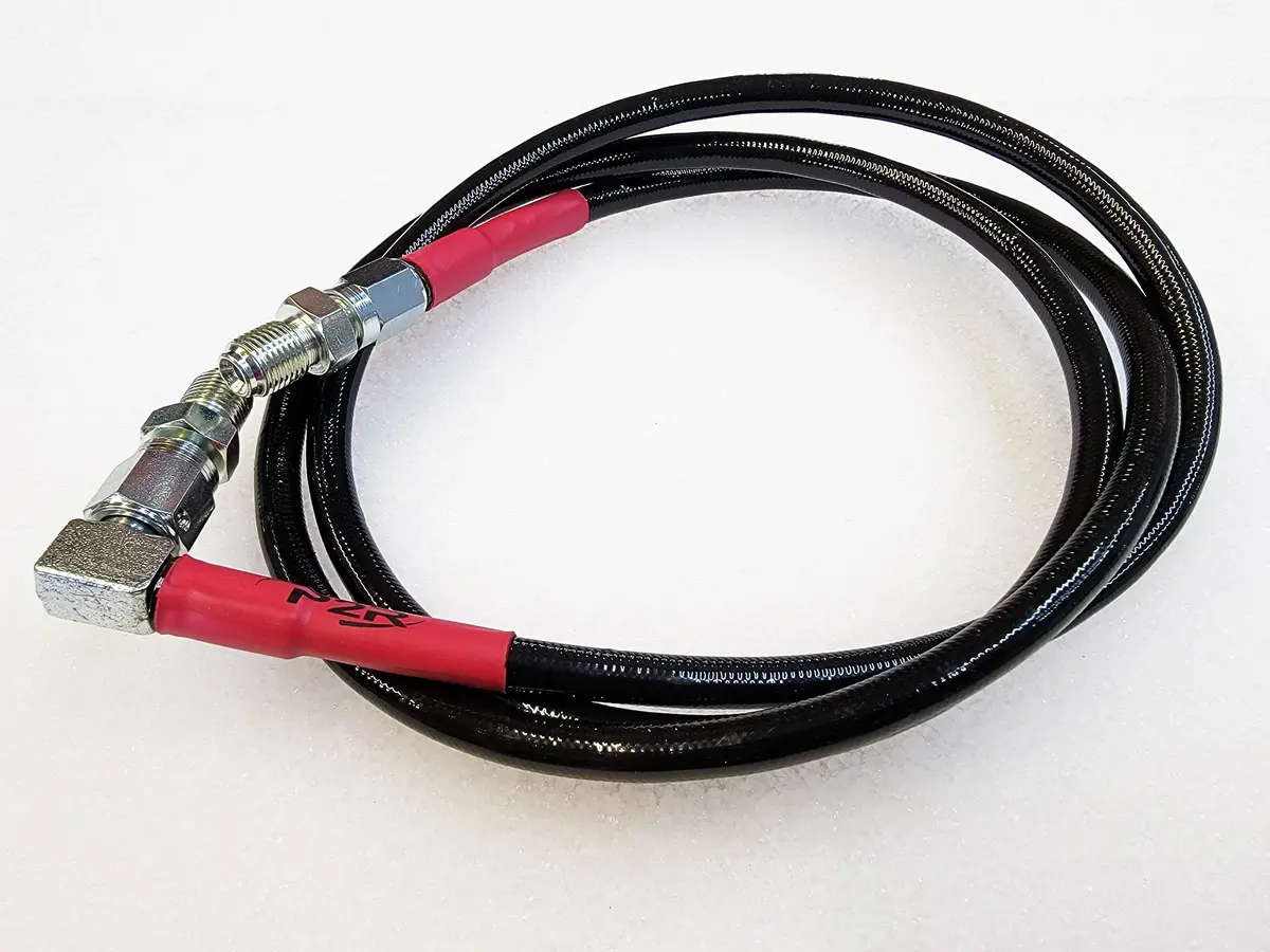 04-08 Acura Tl Steel Braided Clutch Line 2