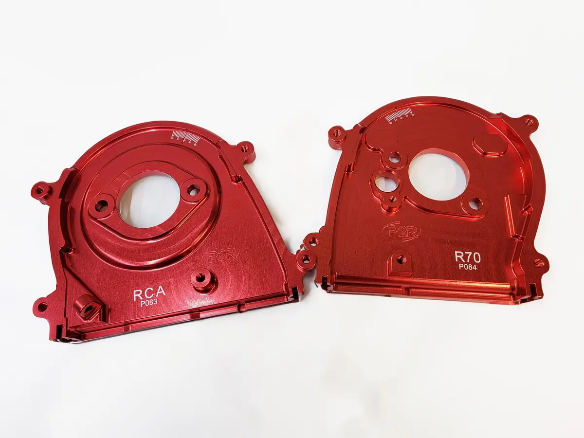 P2r Billet Timing Belt Back Cover Plate Kit - 13-18 Acura Rdx 3