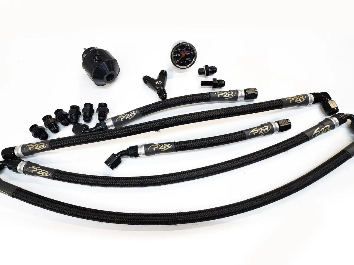 P2r Plug & Play Fuel Line Kit For 92-00 Civic With J Series Engine 1