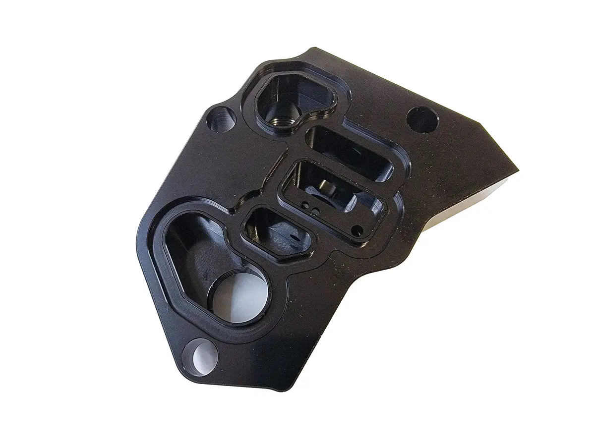 J Series Remote Oil Filter Relocation Adapter 1