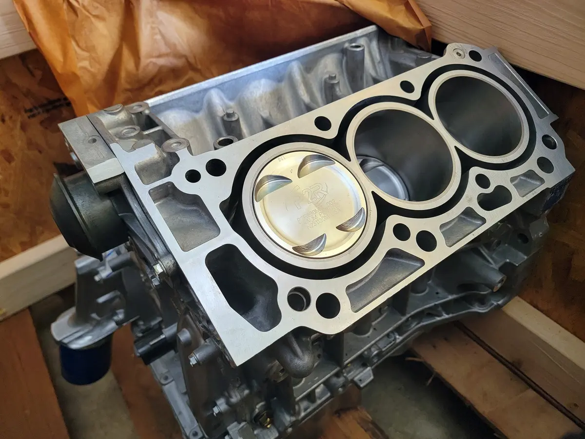 Built J35a Turbo Short Block Assembly 1