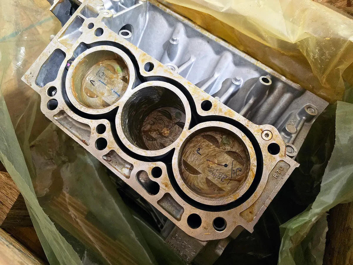 J35z2 General Assembly, Cylinder Block Oem Honda 1