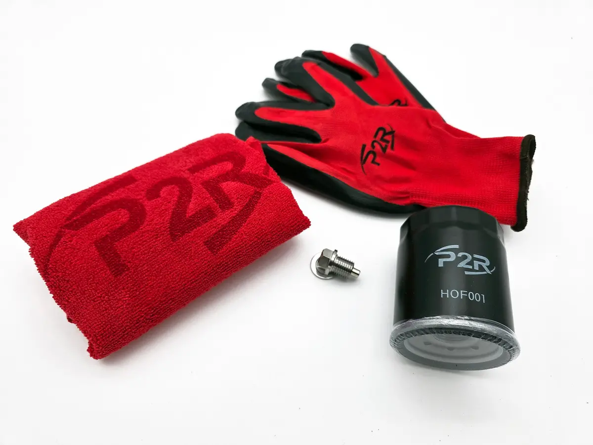 P2r J-Series Titanium Magnetic Oil Change Service Kit (Complete) 1