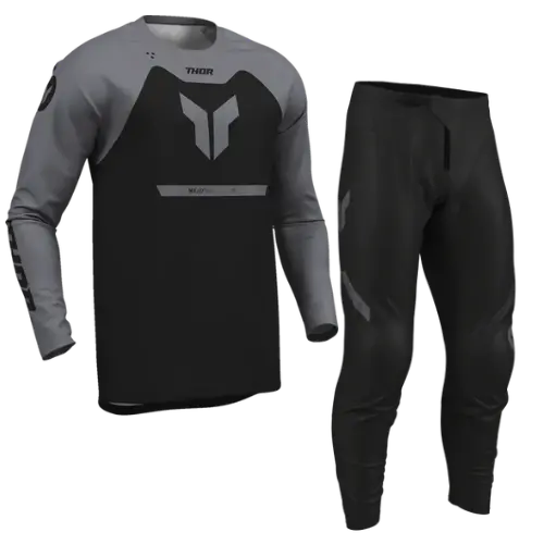 2026 Thor Ridemode Menace Youth Kit Combo - Black 1