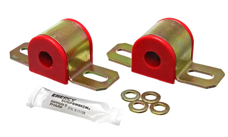 Energy Suspension 92-95 Honda Civic/Crx Red 22Mm Front Sway Bar Bushings 1