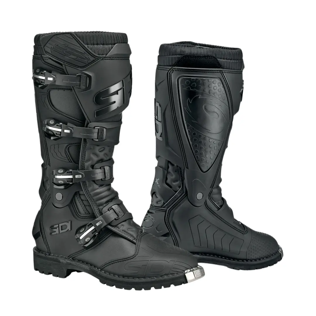 Sidi X-Power Enduro Waterproof Black Black Motocross Boots 1