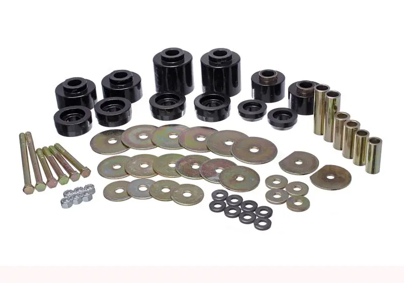 Energy Suspension 1998 Ford F250 Black Body Mount Set 1