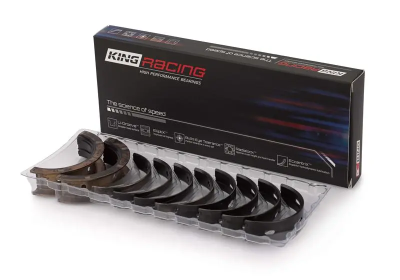 King Subaru Ej20/Ej22/Ej25 (For Thrust In #5 Position) Performance Main Bearing Set - Size Std 1
