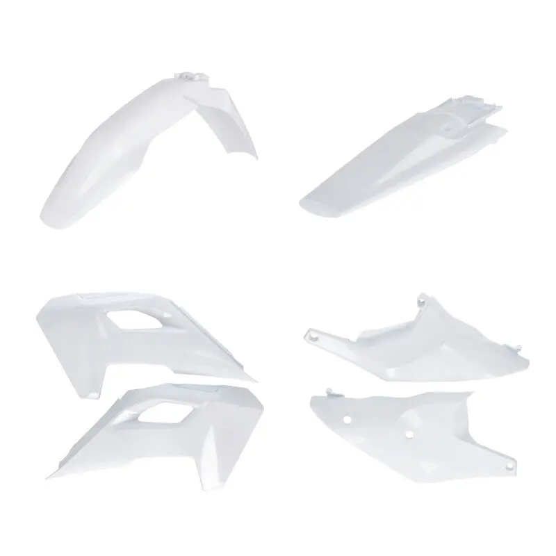 Acerbis 2026 Ktm 250-501 Fe / 125-300 Te Plastic Kit - White 1