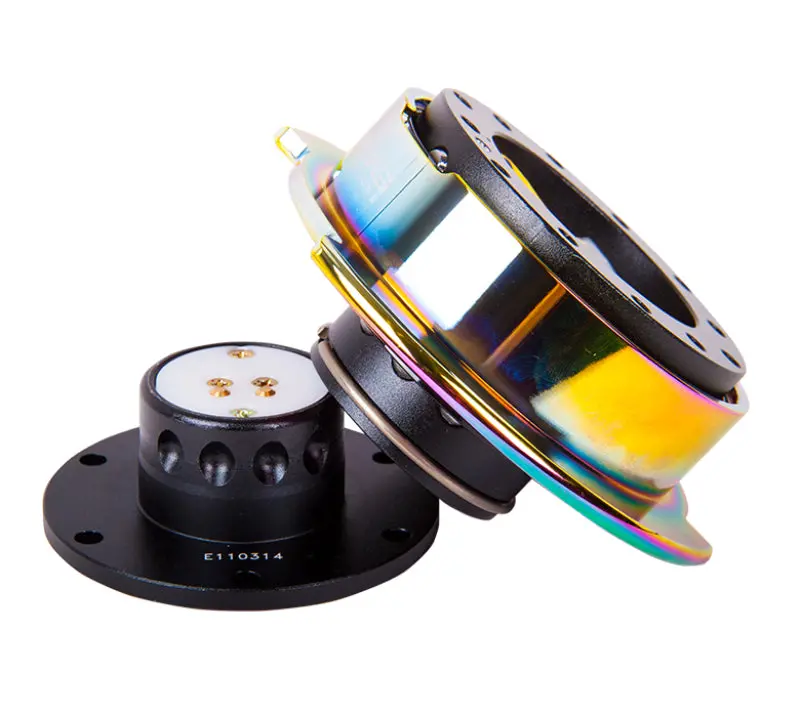 Nrg Quick Release Gen 2.5 - Black Body / Neochrome Ring 1