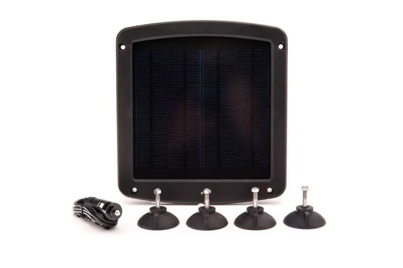 Battery Tender 12V 5W Solar Battery Charger W/Windshield & Handlebar Mount 1