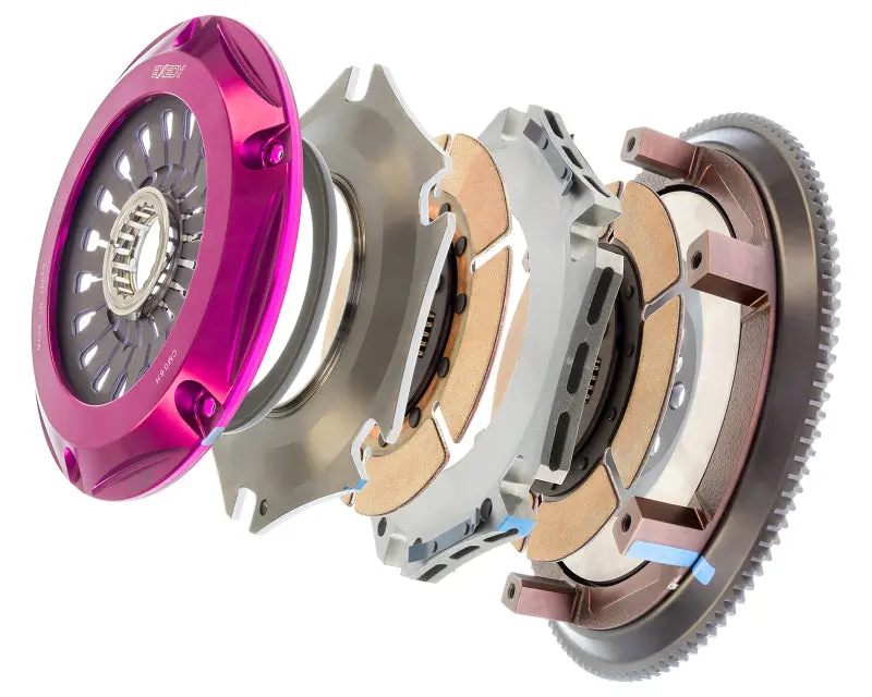 Exedy 1996-2006 Mitsubishi Lancer Evolution L4 Hyper Twin Cerametallic Clutch Sprung 1
