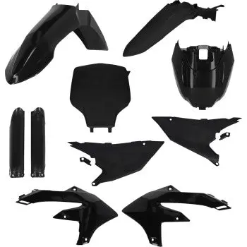 Acerbis Plastic Kit Full Yz450f Black 2988230001 1