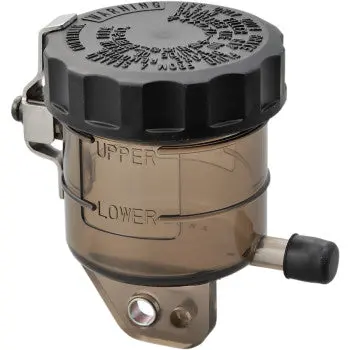 Smoked Clear Clutch Reservoir W/ Cap And Hold-Down 1